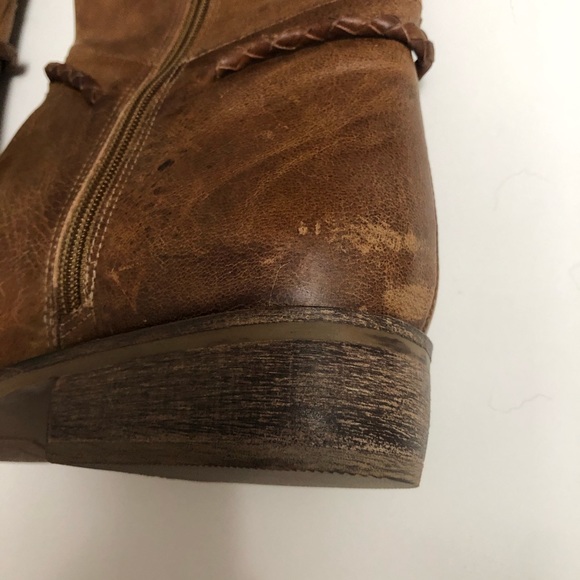 Matisse Lariat brown leather riding boots (10) - Picture 6 of 13